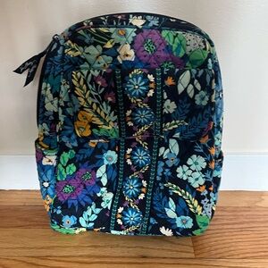 Vera Bradley Blue and Green Quilted Backpack